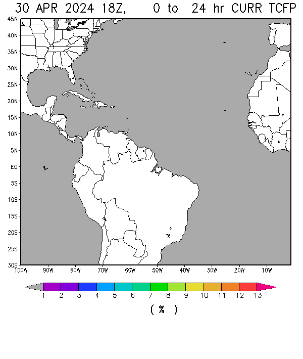 Tropical Cyclone Formation Chances Within 24 Hours