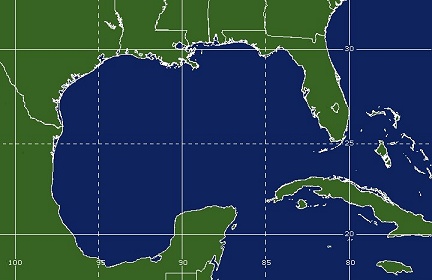 Gulf of Mexico Coverage Map