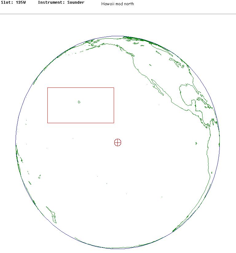 Hawaii North Sounder Coverage Map