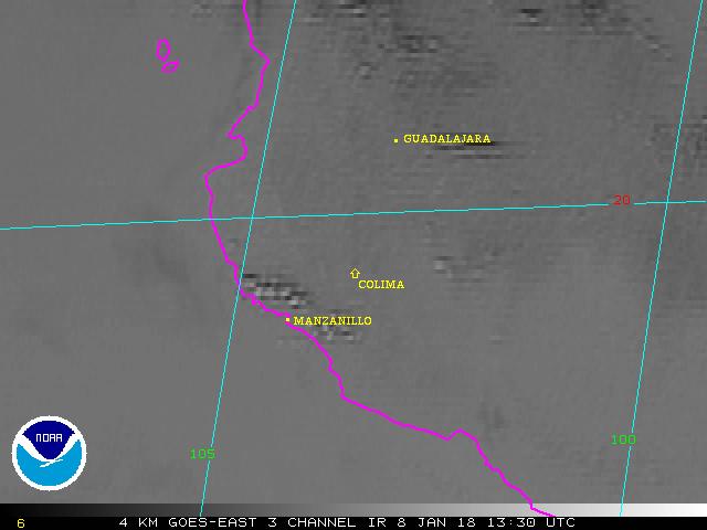 GOES-East 3 Channel IR Image