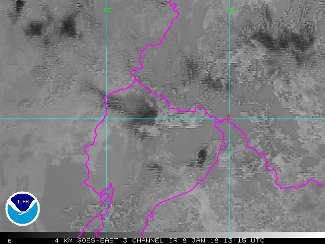 GOES-East 3 Channel IR Image