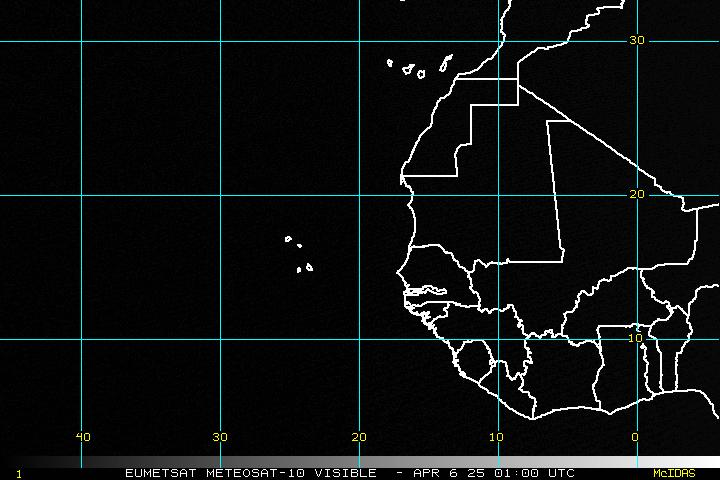 Eastern Atlantic visible satellite