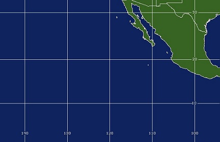 East Pacific Coverage Map