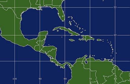Western Atlantic Coverage Map