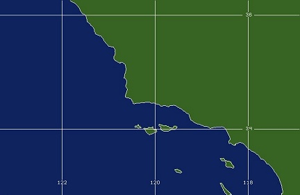 Los Angeles/Oxnard, CA WFO Coverage Map