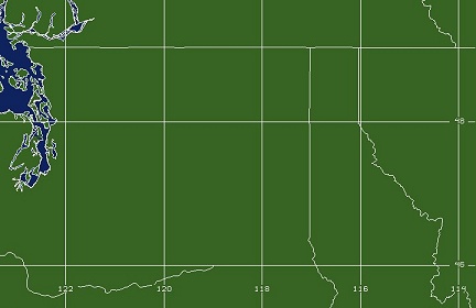 Spokane, WA WFO Coverage Map