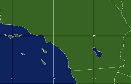 San Diego, CA WFO Coverage Map